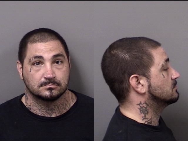 Peter Salozzo arrested April 29 for driving with a suspended license.